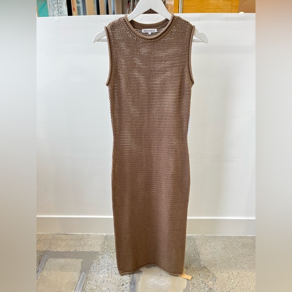 Reformation Nolan Open Knit Sweater Dress - Picture 2 of 4